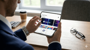 iPhone Fold KI Generiert