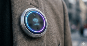 KI-Pin Wearble erstellt mit Gemini Banana Pro Bild-KI