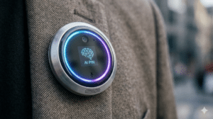 KI-Pin Wearble erstellt mit Gemini Banana Pro Bild-KI