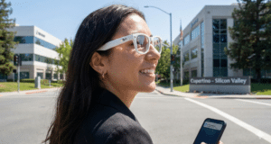 KI-Brille. KI-Bild erstellt mit KI Gemini Banana Pro