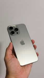 iPhone in silber